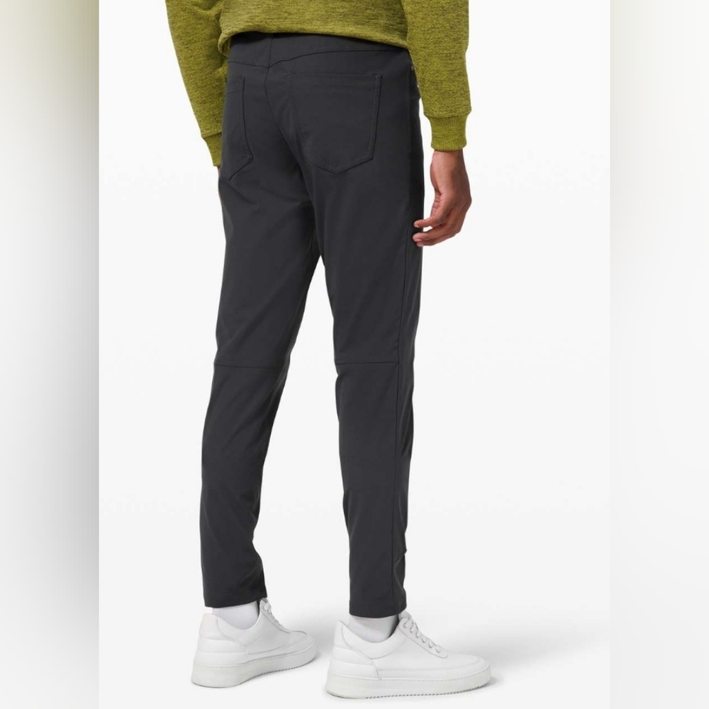 32" Lululemon ABC Pant Skinny  Warpstreme Obsidian Grey - Picture 14 of 16